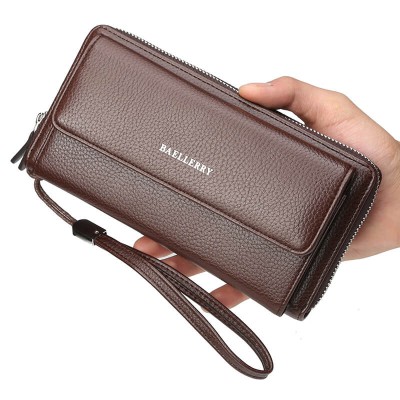 Executive Leather Long Wallet