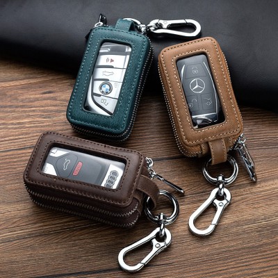 Premium Leather Universal Key Case for Car & Bike